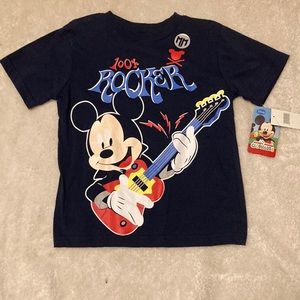 Disney NWT Mickey Mouse clubhouse 💯% rocker T-Shirt